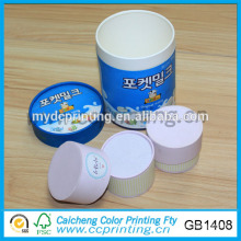 Round gift tube packing cosmetic packaging tube box